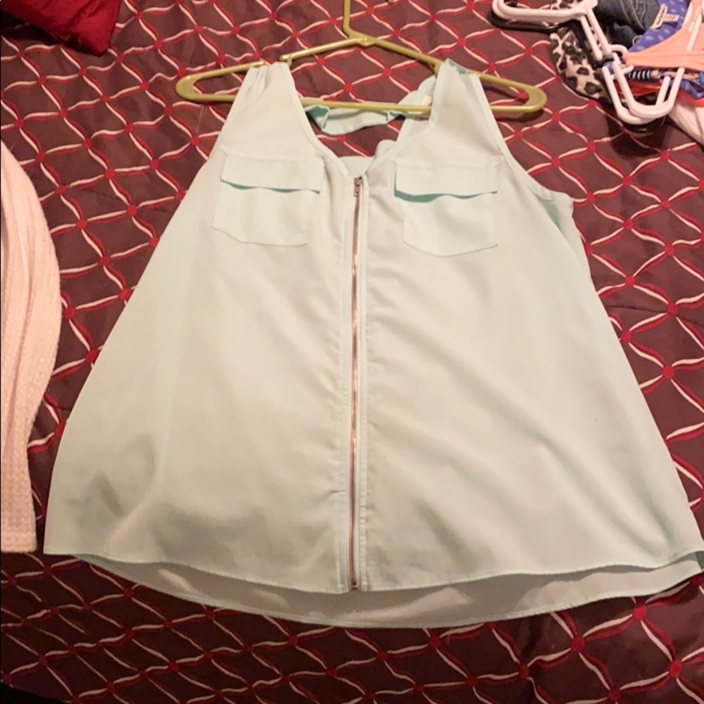 Light Green/Mint Going Out Top